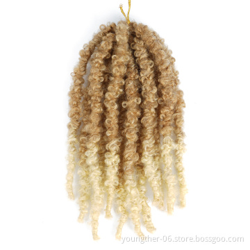 Butterfly Locs Crochet Hair Distressed Faux Locs Crochet Hair Pre Looped Natural Color  Butterfly Locs